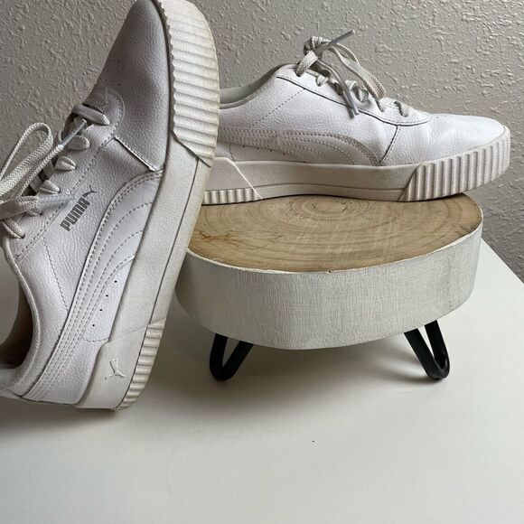 PUMA Womens Carina 370325-02 White Running Shoes Sneakers US 10 EUC - Picture 5 of 9